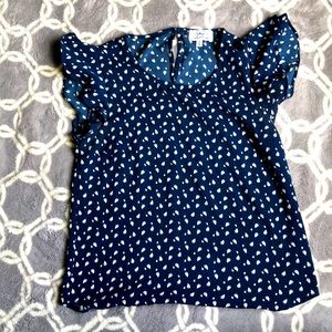 Small raindrop blouse